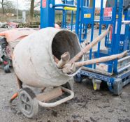 Belle Minimix 150 petrol driven cement mixer c/w stand