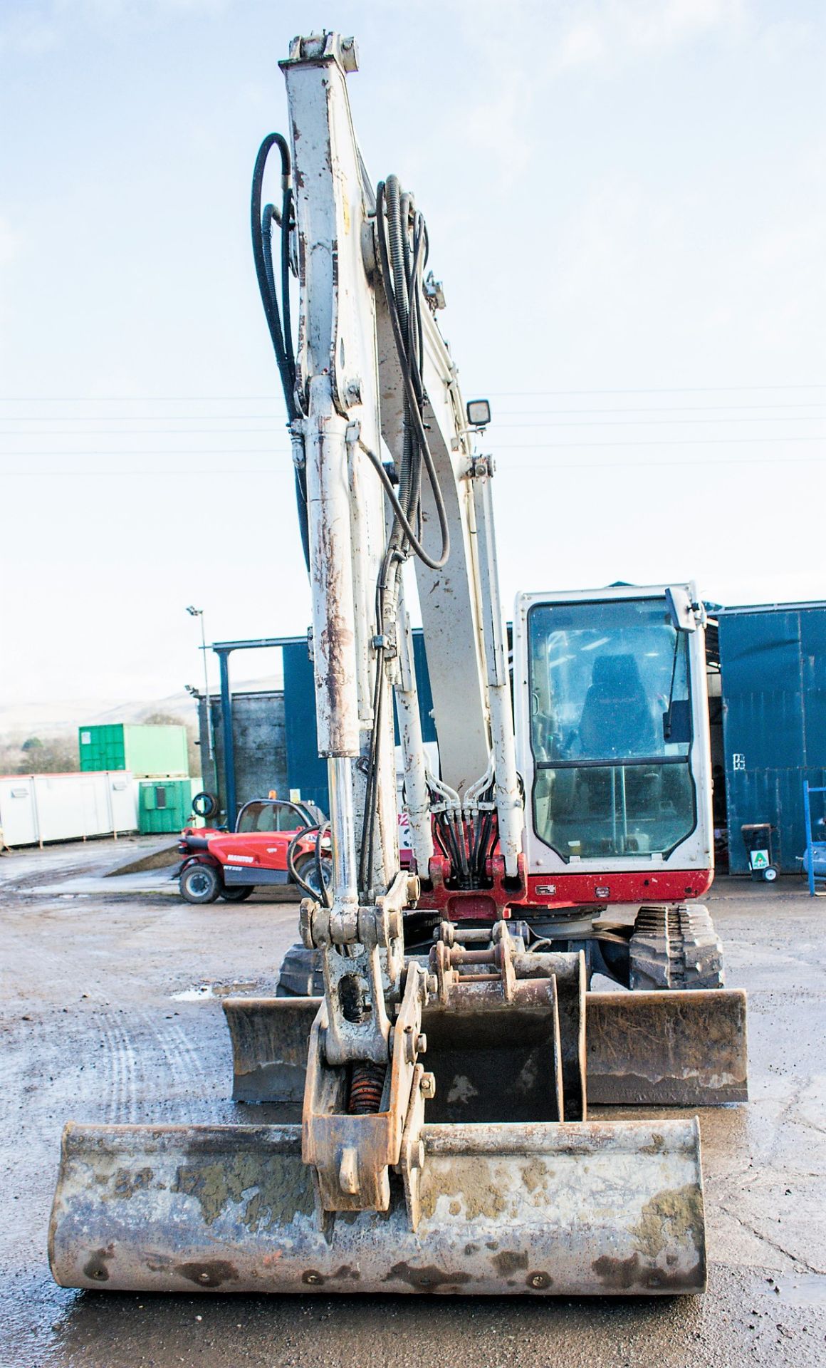Takeuchi TB285 8.5 tonne rubber tracked excavator Year: 2013 S/N: 185000683 Recorded hours: 6397 - Image 5 of 19