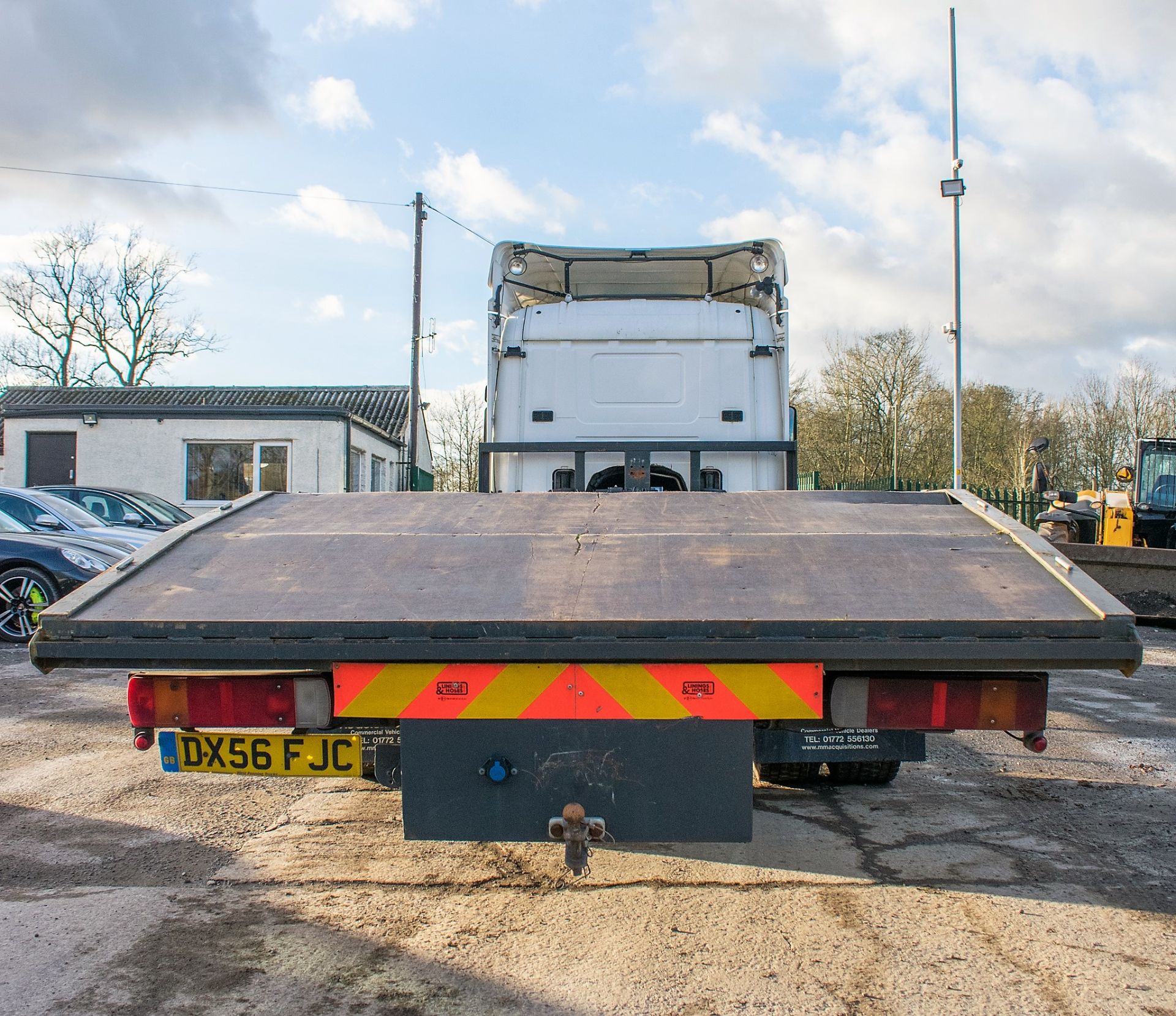 Scania P230 18 tonne automatic 4x2 beaver tail plant lorry Registration number: DX56 FJC Date of - Image 6 of 16