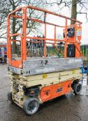 JLG 1930ES battery electric scissor lift access platform Recorded Hours: 344 WOOOLPE6