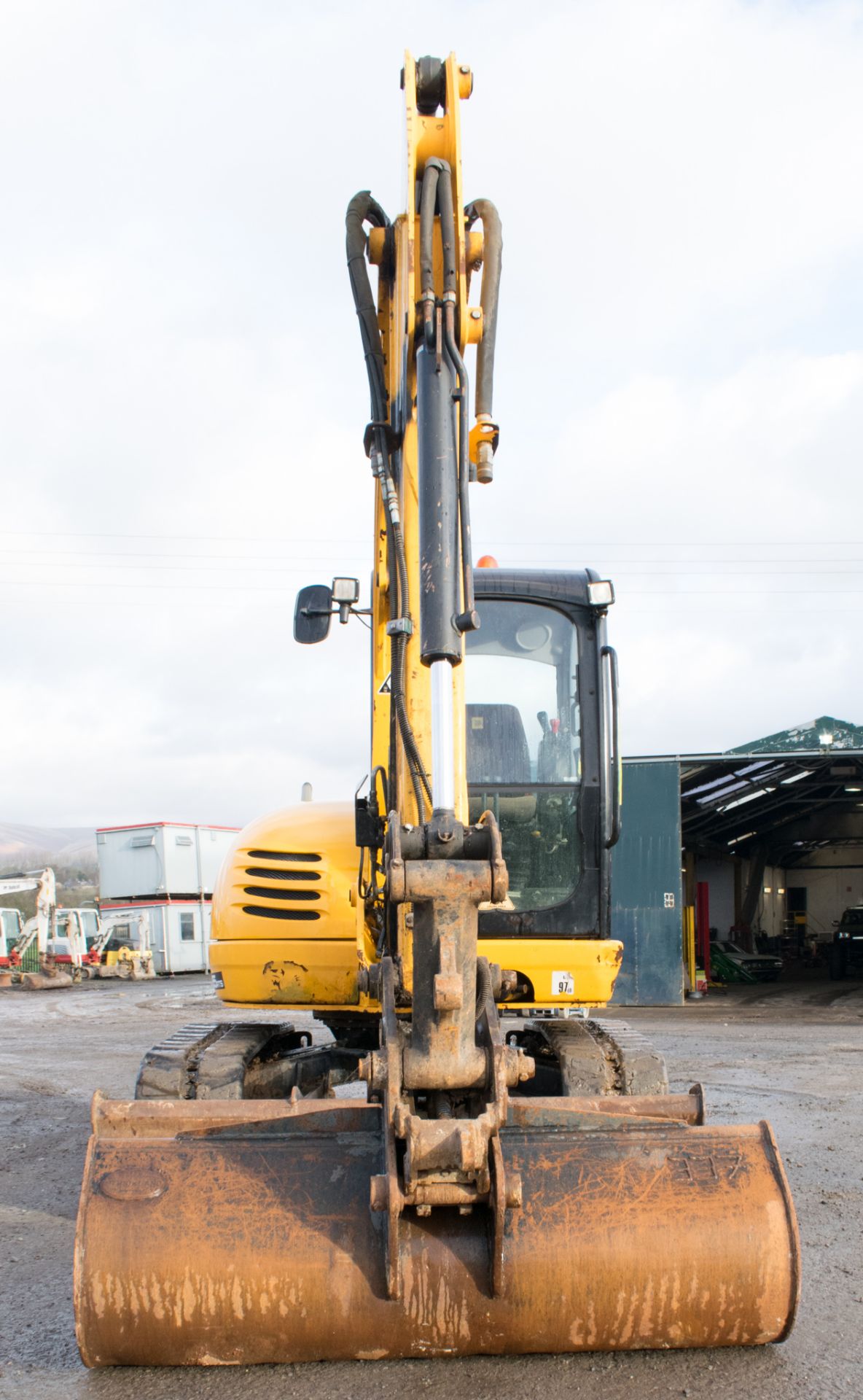 JCB 8055 RTS 5.5 tonne rubber tracked excavator Year: 2013 S/N: 2060501 Recorded Hours: 2294 - Image 5 of 18