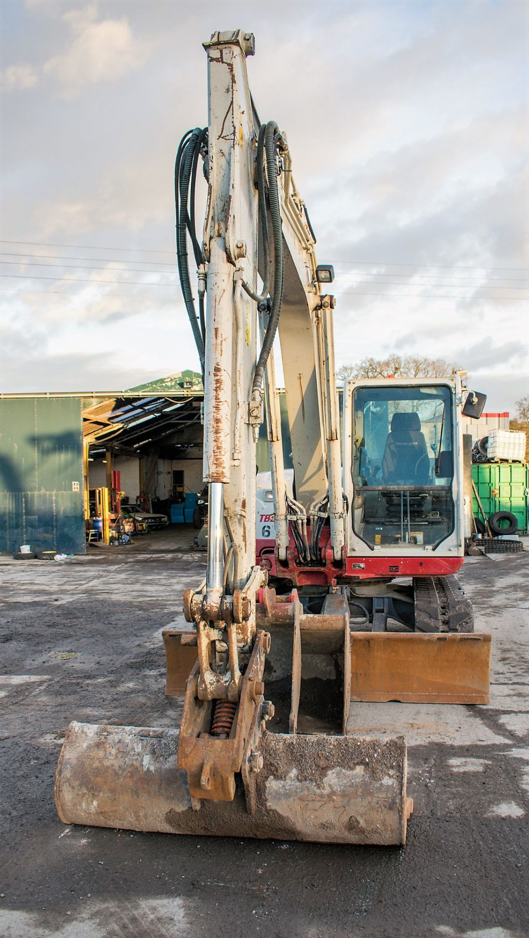 Takeuchi TB285 8.5 tonne rubber tracked excavator Year: 2013 S/N: 185000856 Recorded hours: 6571 - Image 5 of 21