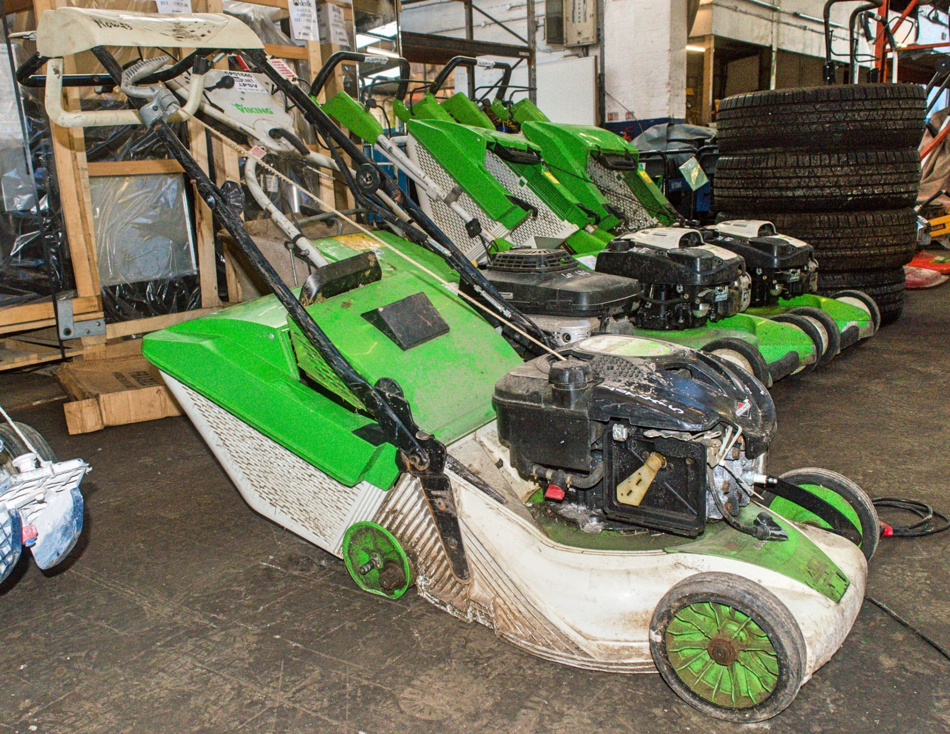 Etesia petrol driven lawn mower GP01644