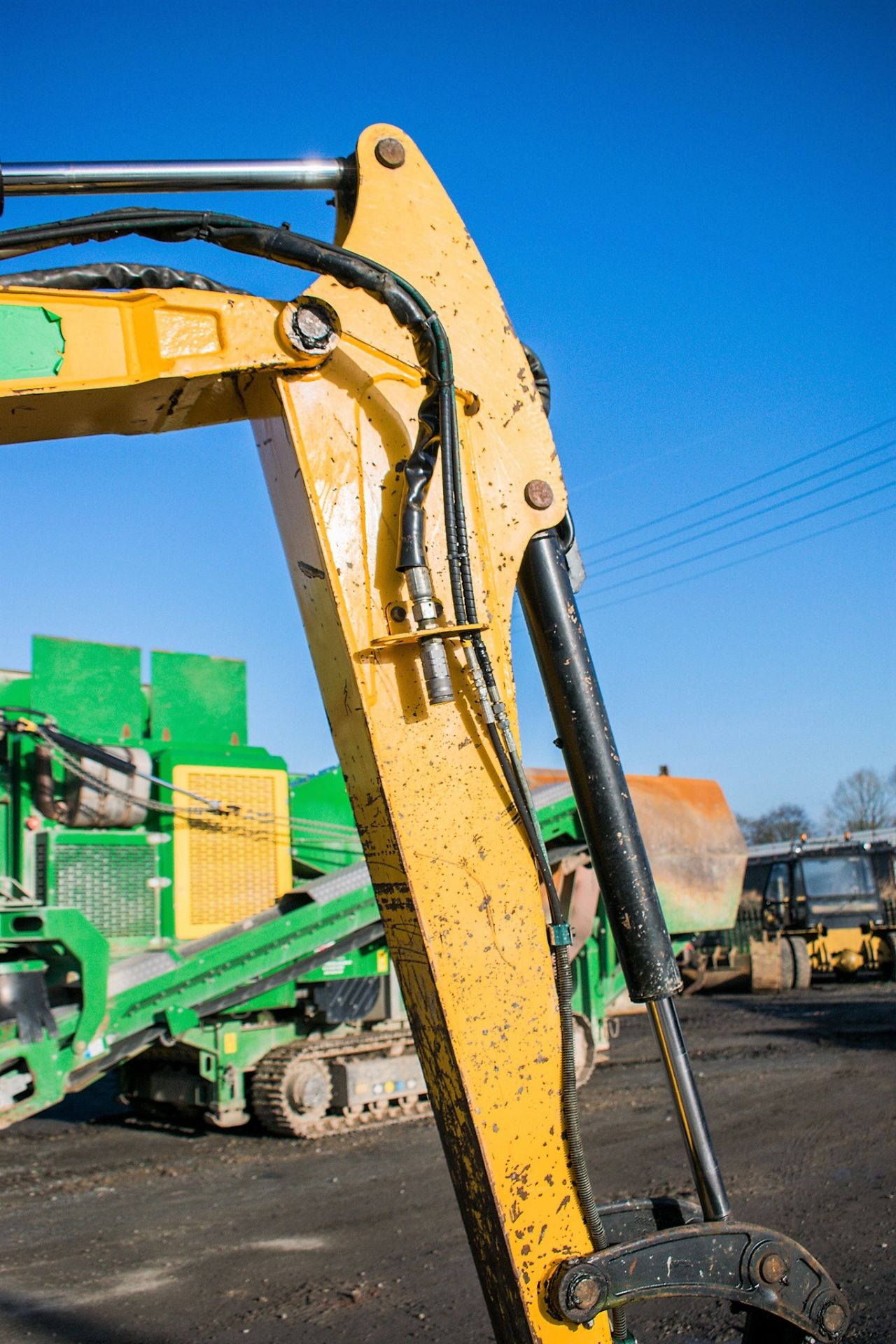 JCB 8050 RTS 5 tonne rubber tracked excavator Year: 2013 S/N: 1741957 Recorded Hours: 2660 blade, - Image 13 of 22