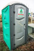 Portable plastic toilet