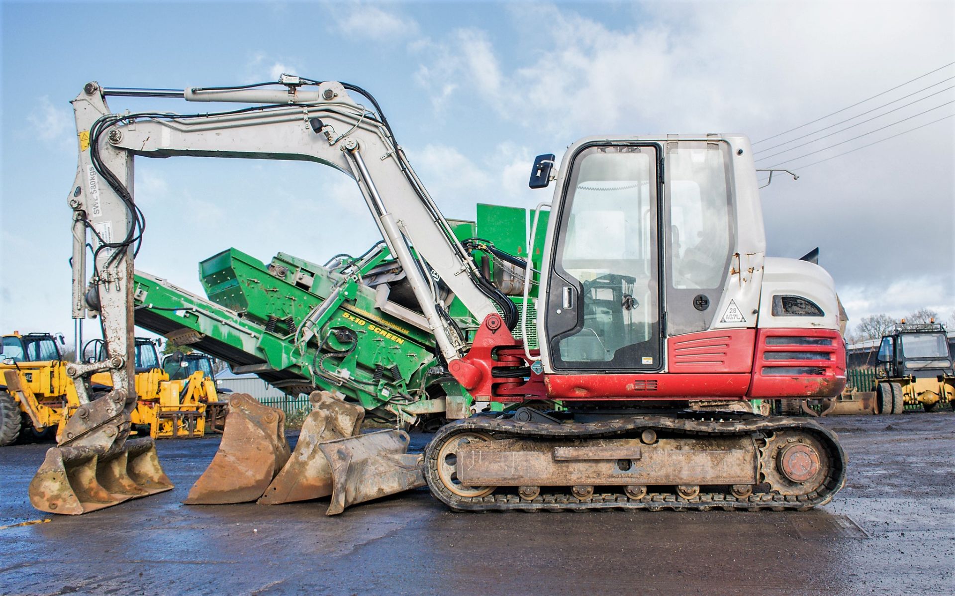 Takeuchi TB285 8.5 tonne rubber tracked excavator Year: 2013 S/N: 185000683 Recorded hours: 6397 - Image 19 of 19