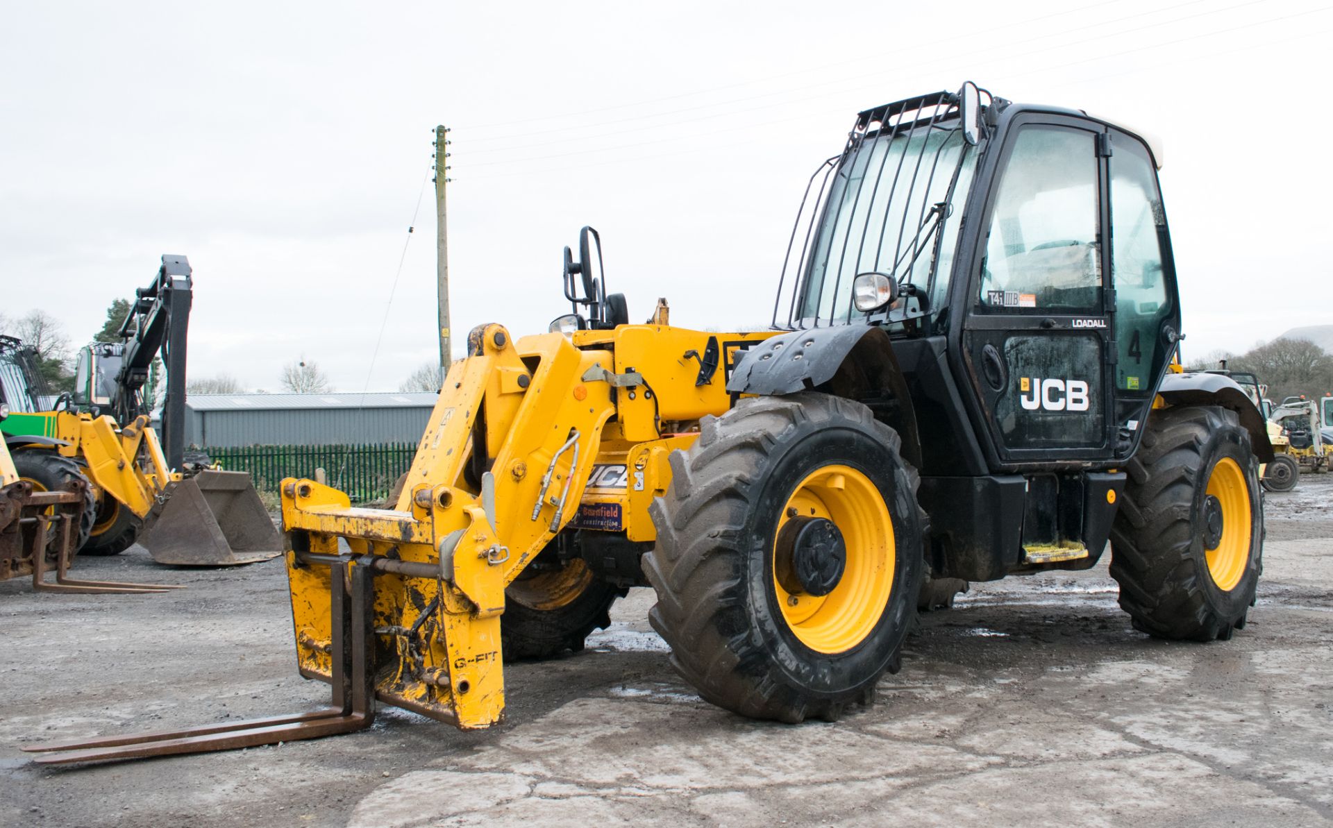 JCB 531-70 7 metre telescopic handler Year: 2015 S/N: 352901 Recorded Hours: 2976 4 MM65 ZZY