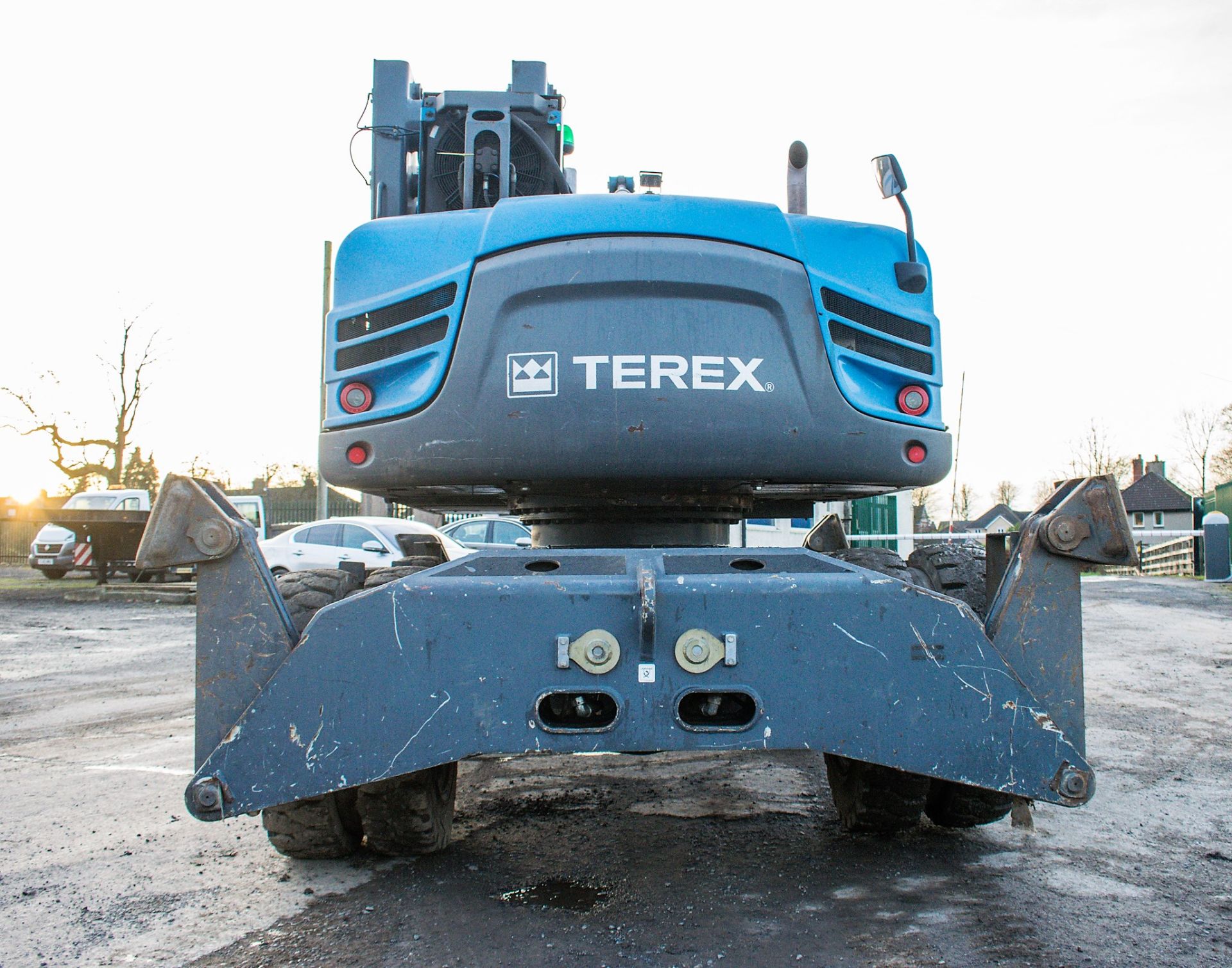 Terex Fuchs MHL 350 wheeled materials handler Year: 2015 S/N: 250310/4017 Recorded Hours: 4118 - Image 6 of 19