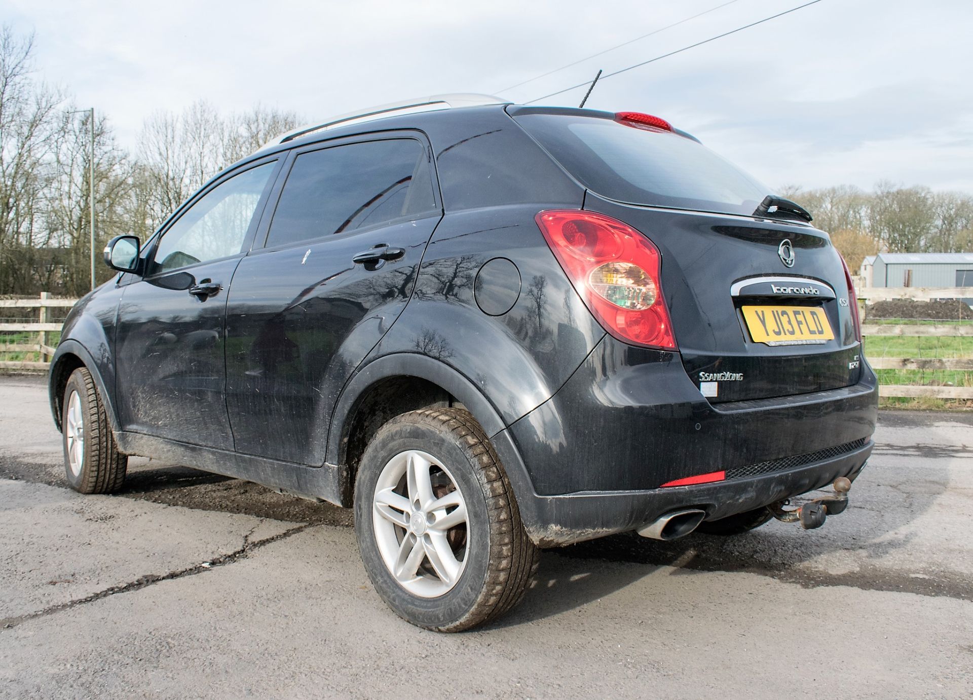 Ssangyong Korando CSX AWD light 4x4 utility good vehicle. Registration number: YJ13 FLD Date of - Image 4 of 23