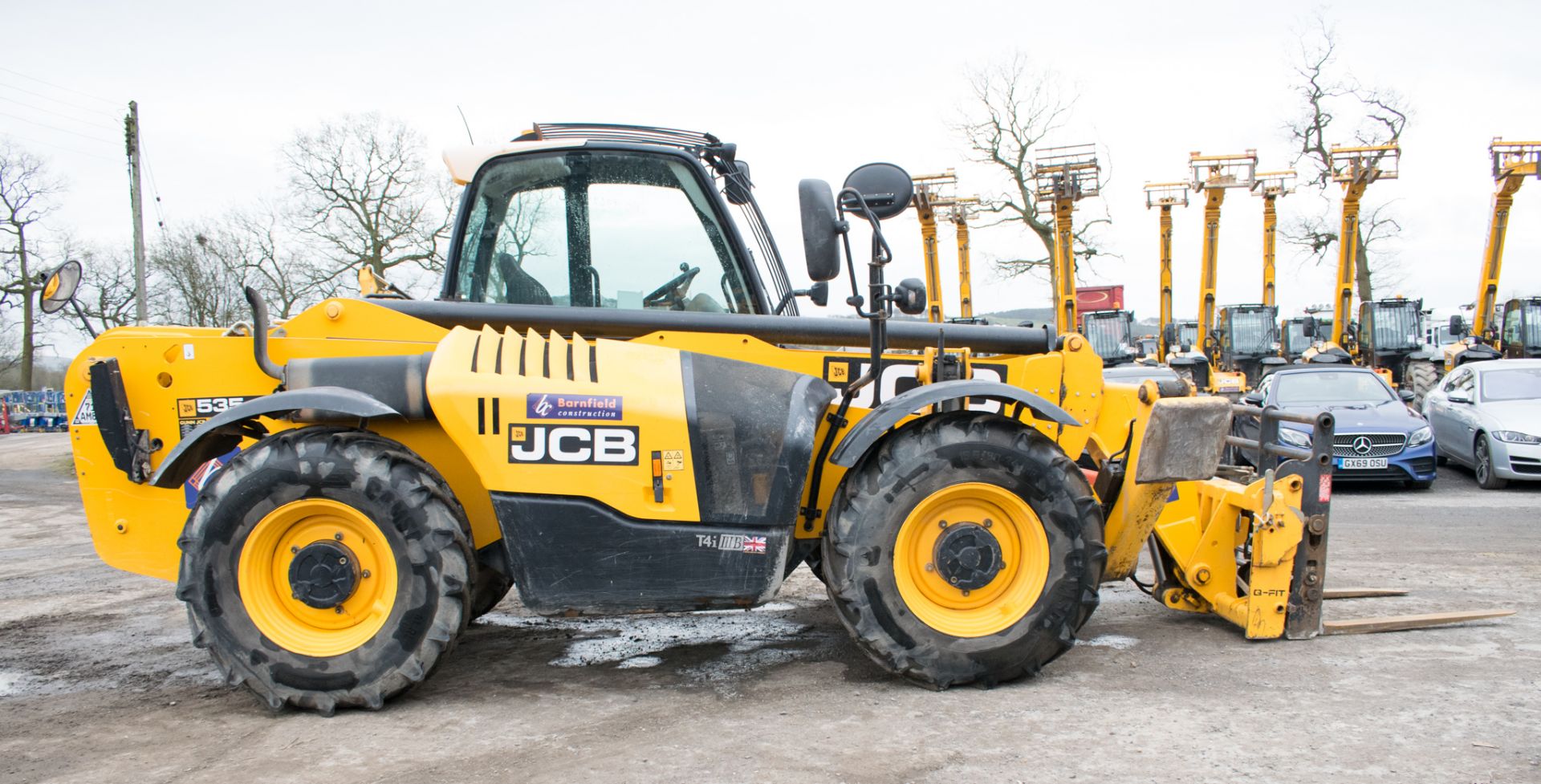 JCB 535-125 12.5 metre telescopic handler Year: 2015 S/N: 350818 Recorded Hours: 3388 c/w sway - Image 6 of 20