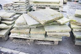 Pallet of stone flags