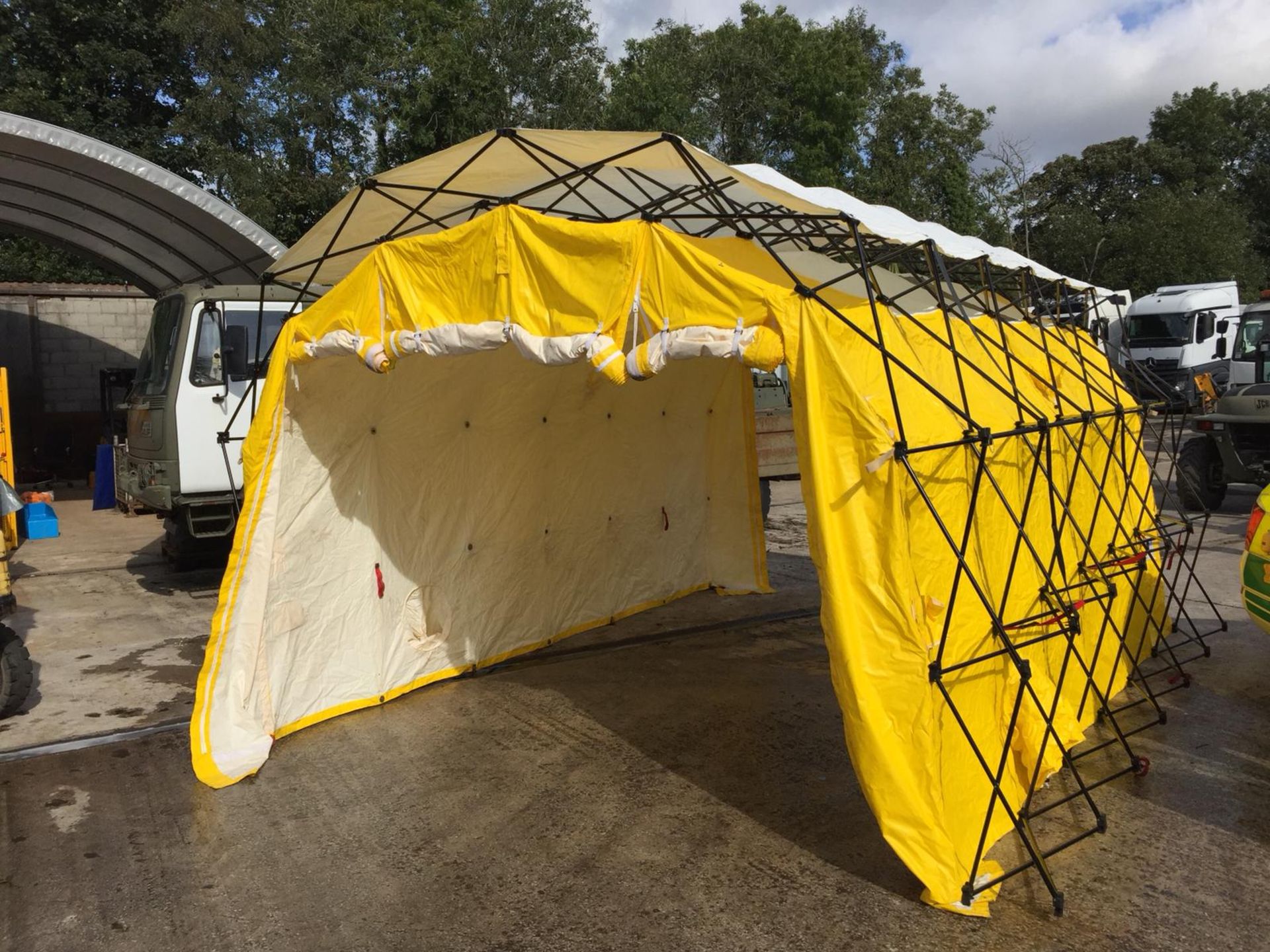 2 - U6 decontamination undress shelters ** Ex Fire and Rescue service** - Image 3 of 3
