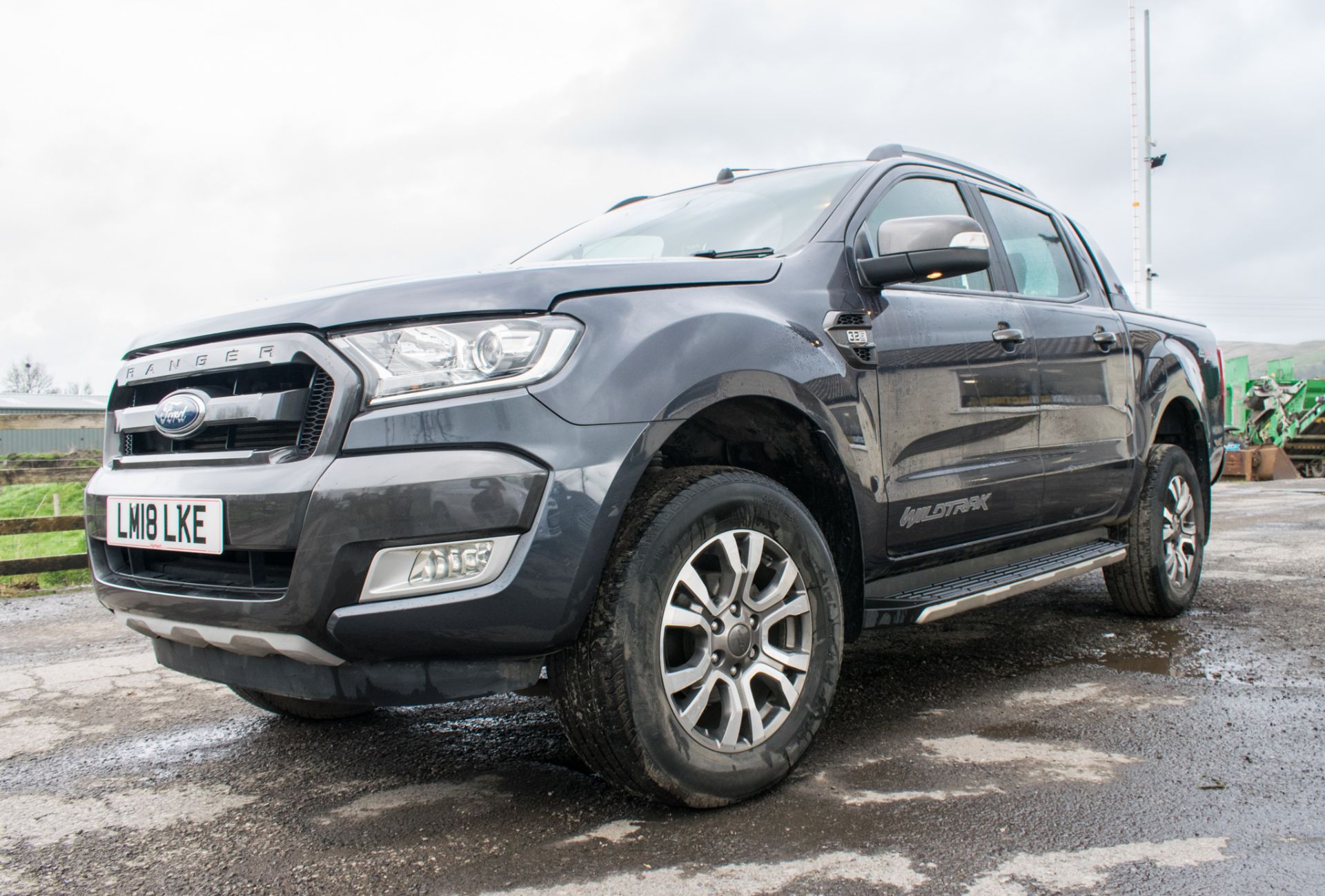 Ford Ranger Wildtrak 4 x 4 DCB TDCI automatic pick-up Registration number: LM18 LKE Date of