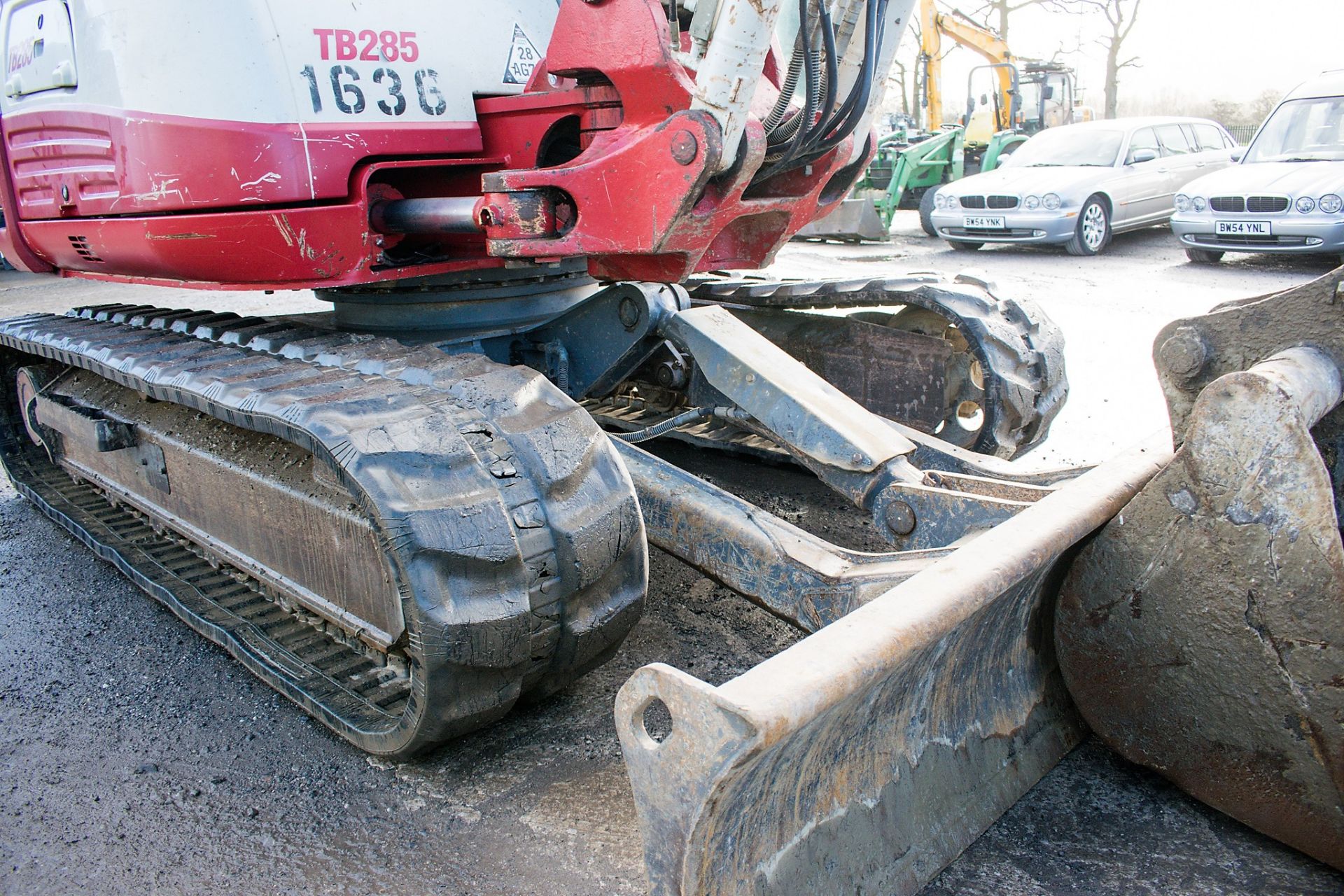 Takeuchi TB285 8.5 tonne rubber tracked excavator Year: 2013 S/N: 185000683 Recorded hours: 6397 - Image 13 of 19