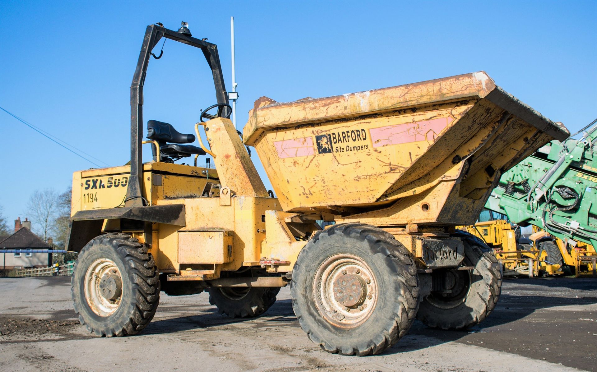 Barford SXR5000 5 tonne swivel skip dumper Year: 2001 S/N: SCMDO104 Recorded Hours: Not displayed ( - Image 2 of 17