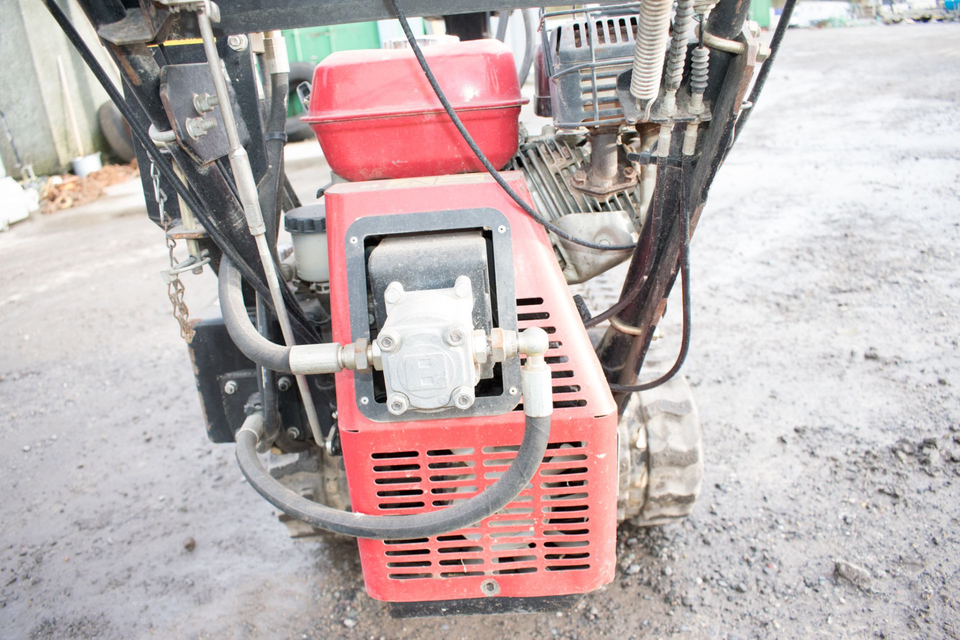 Honda TD500 HL petrol driven walk behind hi-tip tracked dumper Year: 2007 S/N: 1644 P3081 ** No - Image 8 of 11