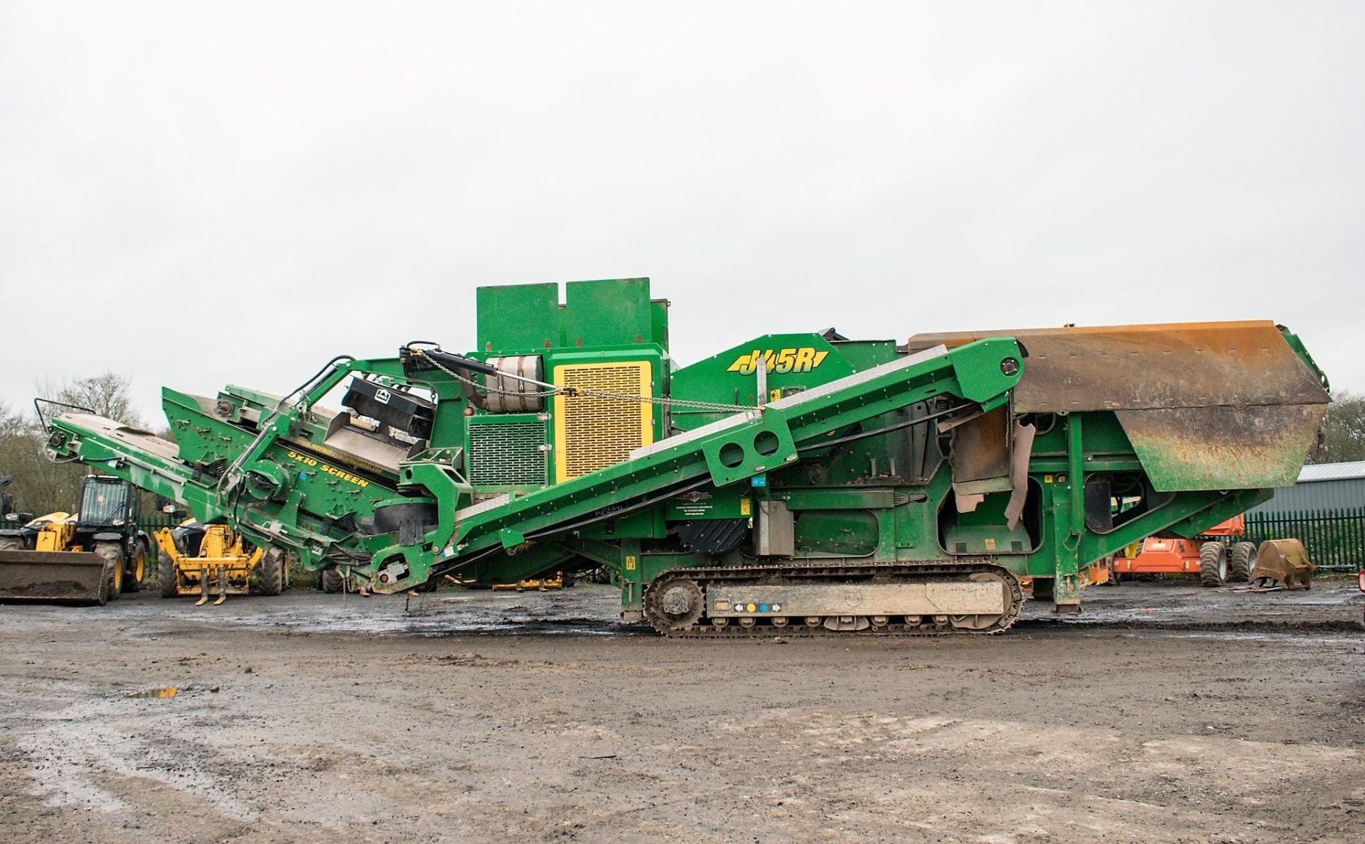 McCloskey J45R steel tracked high capacity jaw crusher Year: 2016 S/N: 73516 Recorded Hours: 4321 ( - Image 8 of 26