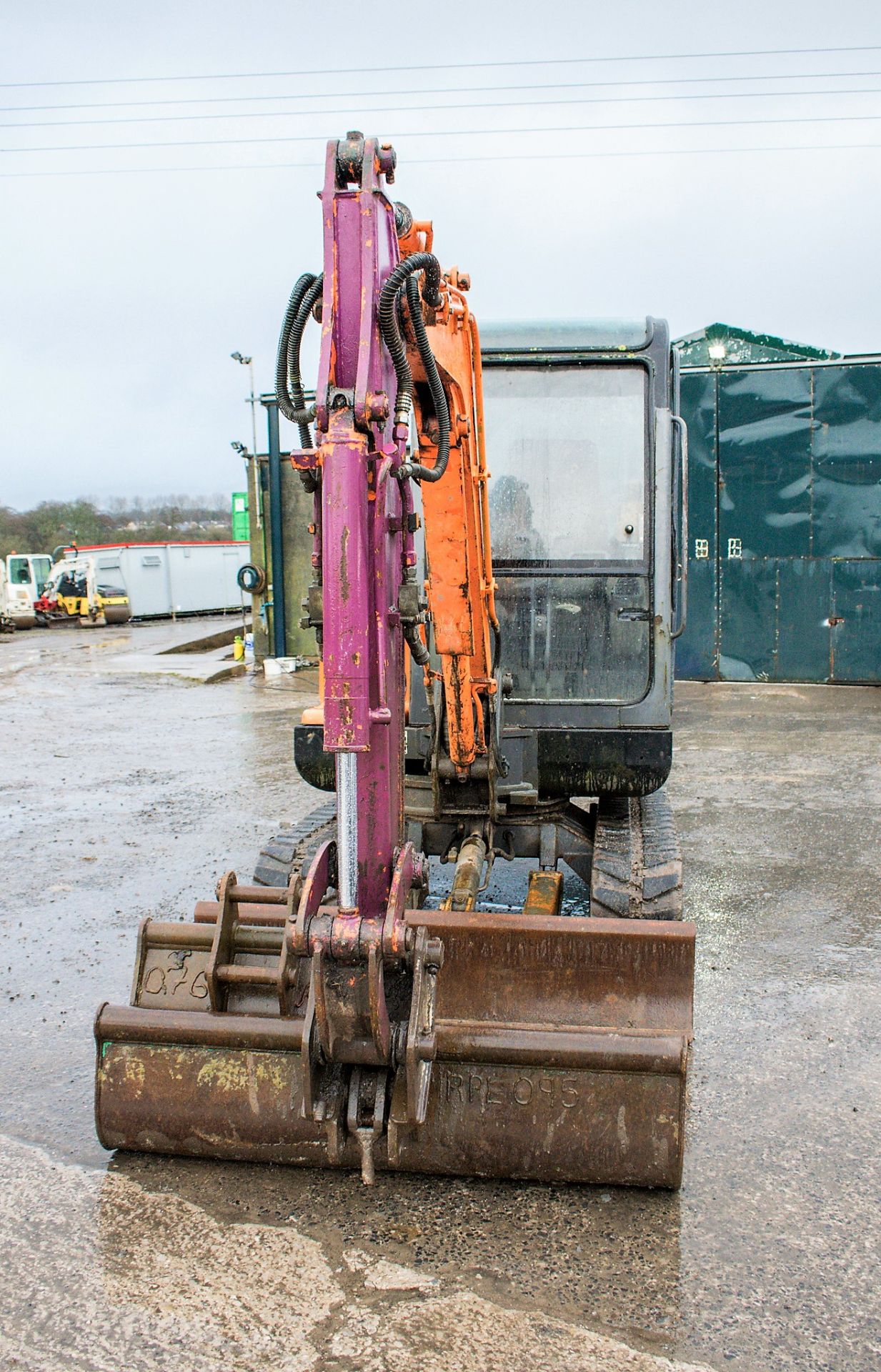 Doosan Solar 030 Plus 3 tonne rubber tracked mini excavator Year: 2006 S/N: 20444 Recorded Hours: - Image 5 of 18