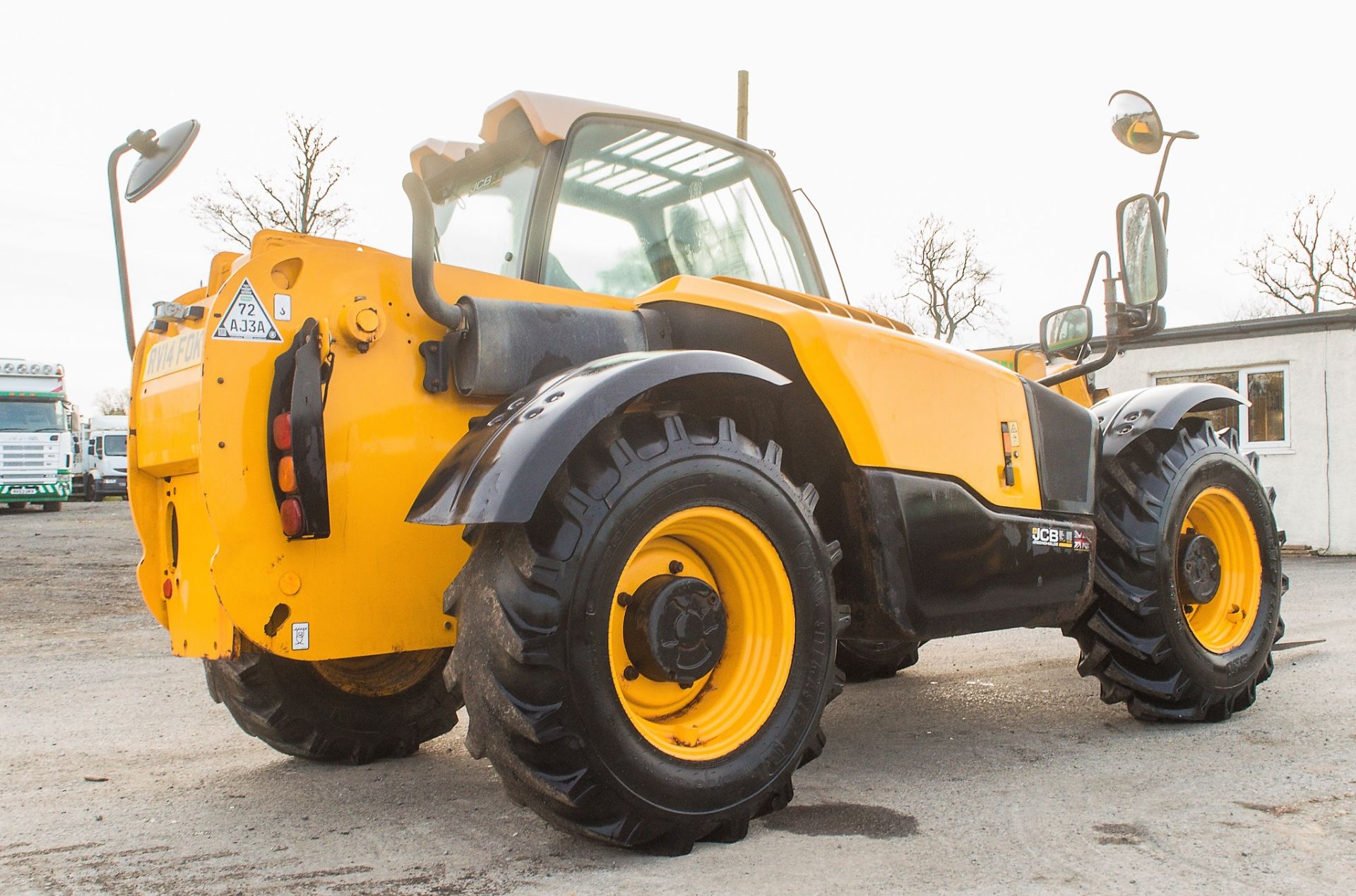 JCB 531-70 7 metre telescopic handler Year: 2014 S/N: 2337067 Recorded Hours: 2042 c/w rear camera - Image 4 of 19