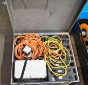 Personnel flow control system c/w flight case ** Ex Fire and Rescue service**