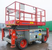 Sky Jack 2J6832RT diesel driven 12 metre scissor lift access platform Year: 2012 S/N: 37002991