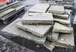 Pallet of stone flags