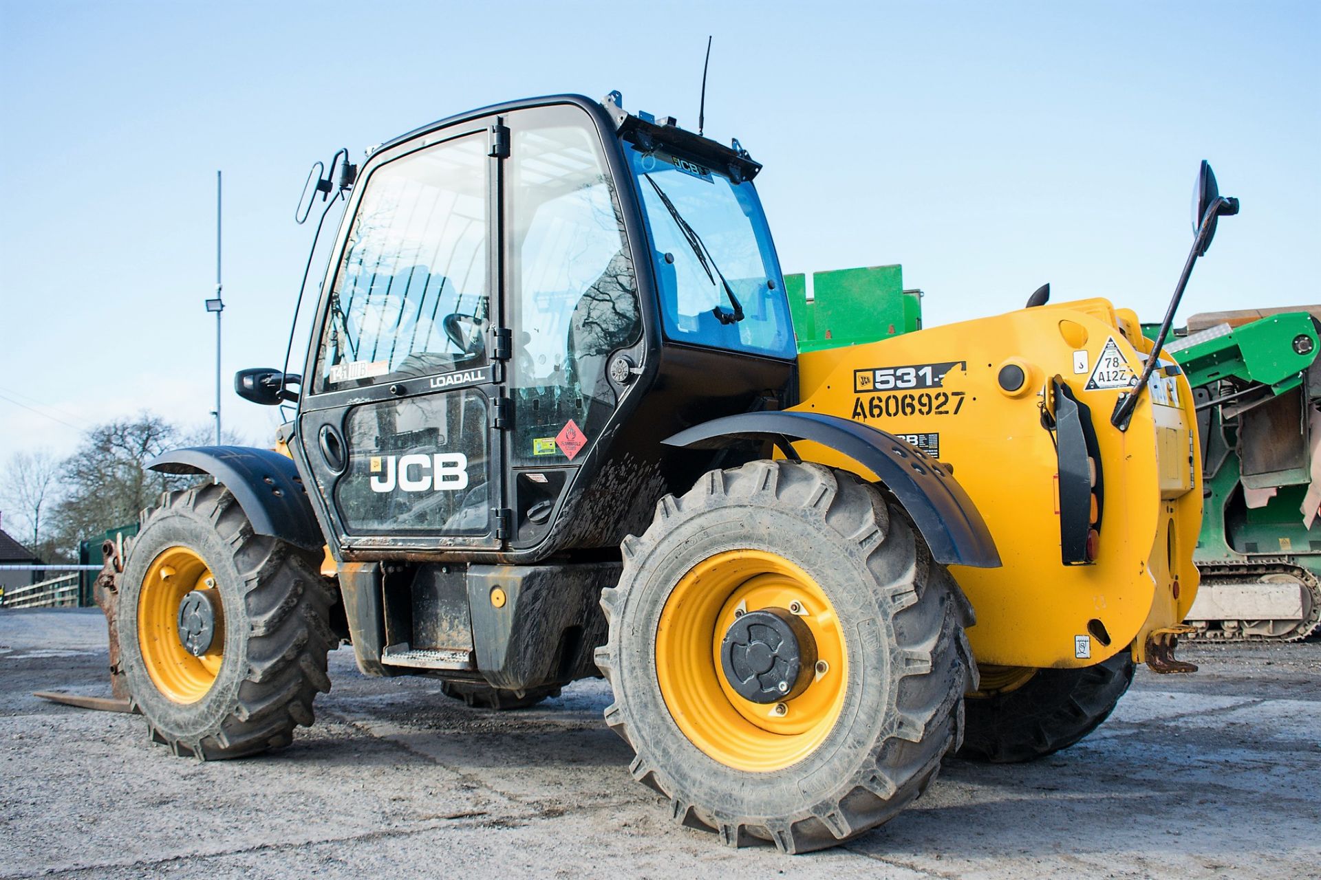 JCB 531-70 7 metre telescopic handler Year: 2013 S/N: 2179989 Recorded Hours: 1913 A606927 MM63 SZV - Image 3 of 21