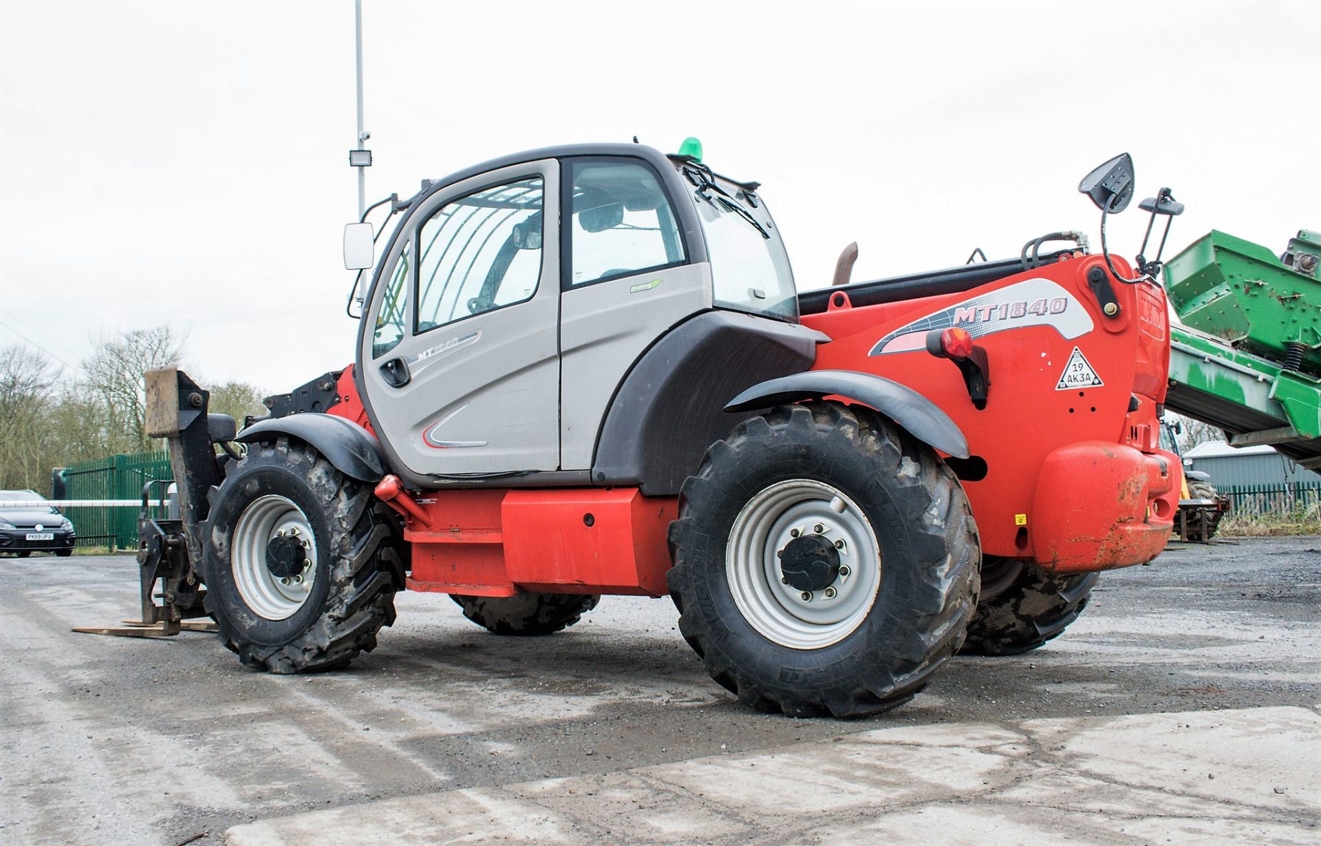 Manitou MT1840 18 metre telescopic handler Year: 2014 S/N: 942628 Recorded Hours: 4160 c/w sway - Image 3 of 22