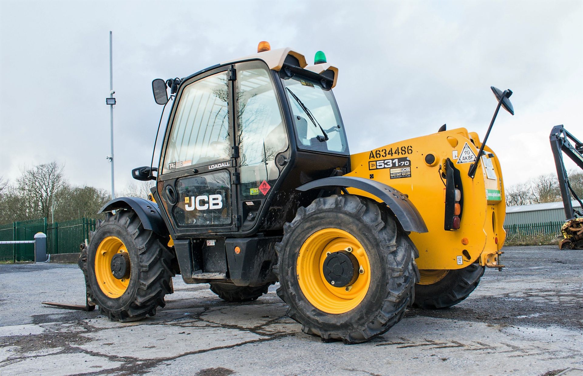 JCB 531-70 7 metre telescopic handler Year: 2014 S/N: 2341975 Reg No: Q120 OAL Recorded Hours: - Image 3 of 21