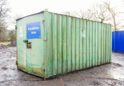 21 ft x 9 ft steel store site unit