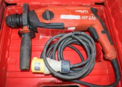 Hilti TE 3-C 110v SDS hammer drill A750173 c/w carry case