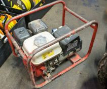 110v/240v petrol driven generator