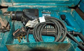 Makita 110v hammer drill c/w carry case