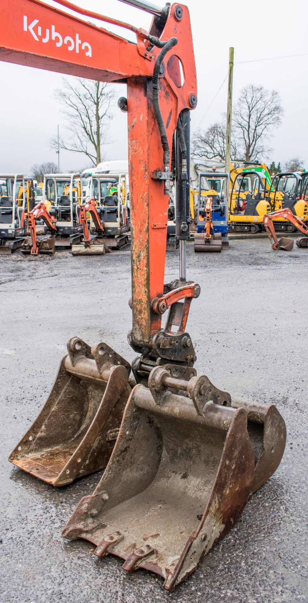 Kubota U48.4 4.8 tonne rubber tracked excavator Year: 2015 S/N: 52743 Recorded hours: 2171 c/w 3 - Image 9 of 24