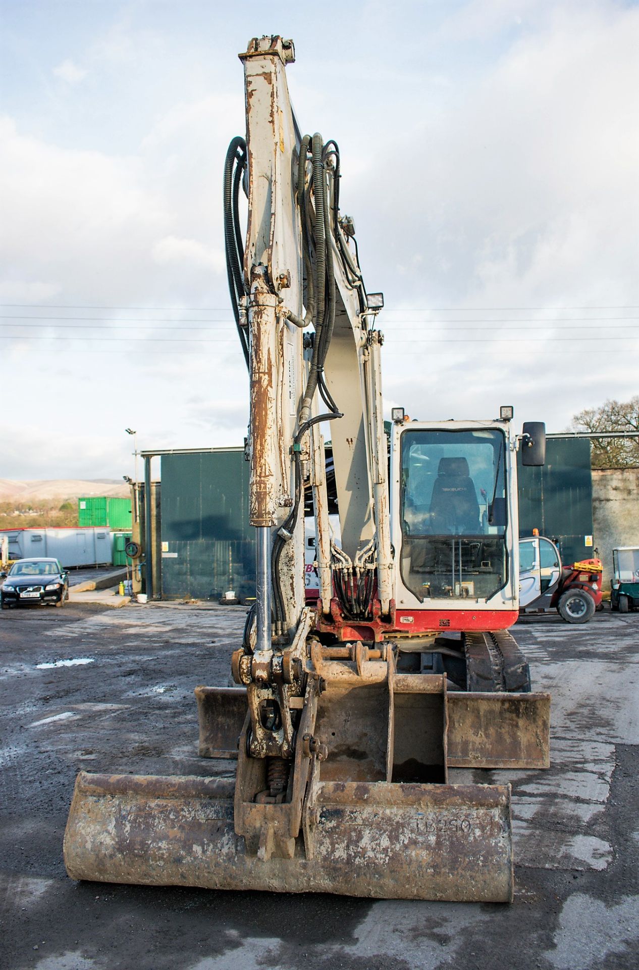 Takeuchi TB285 8.5 tonne rubber tracked excavator Year: 2013 S/N: 185000689 Recorded hours: 6505 - Image 5 of 21