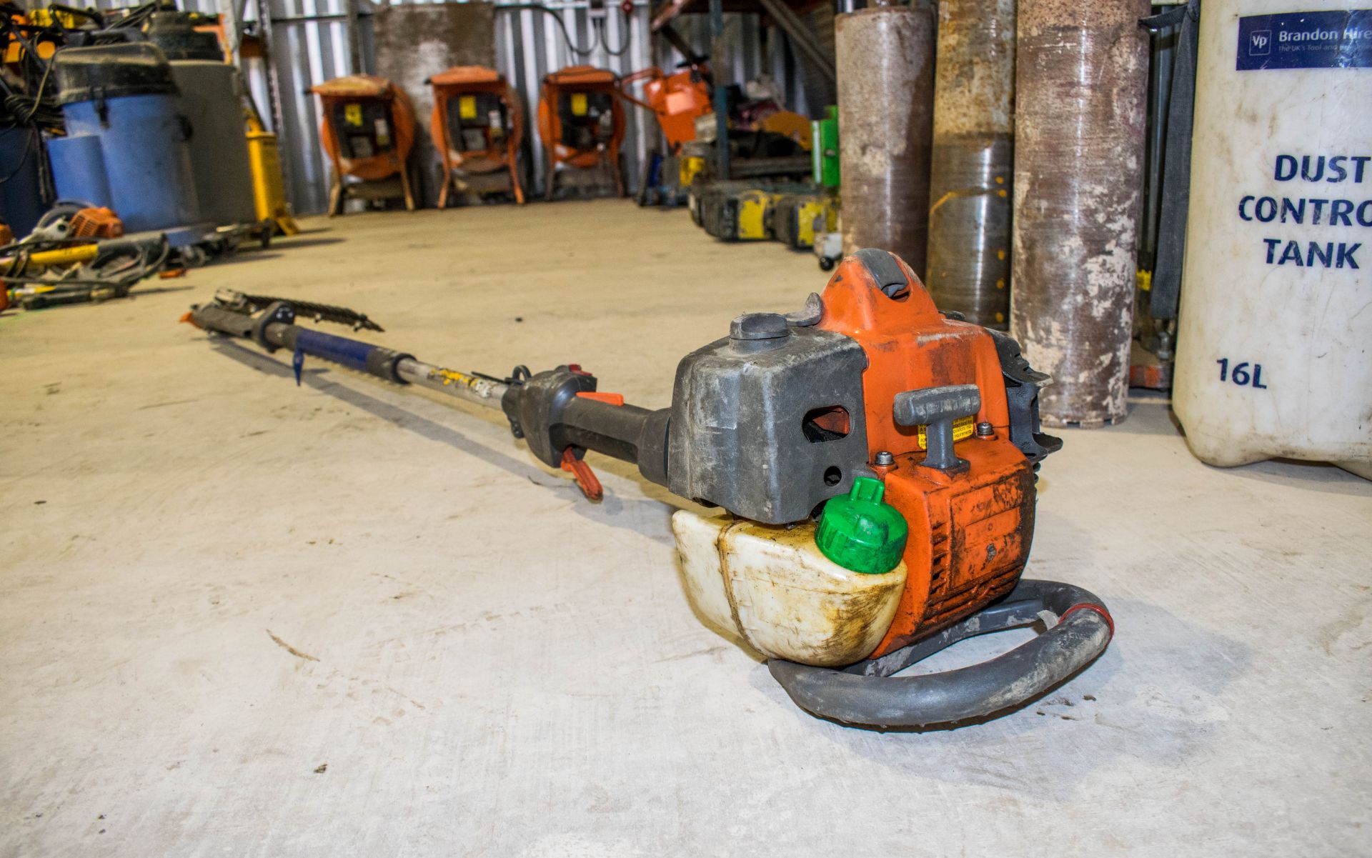 Husqvarna petrol driven hedge trimmer