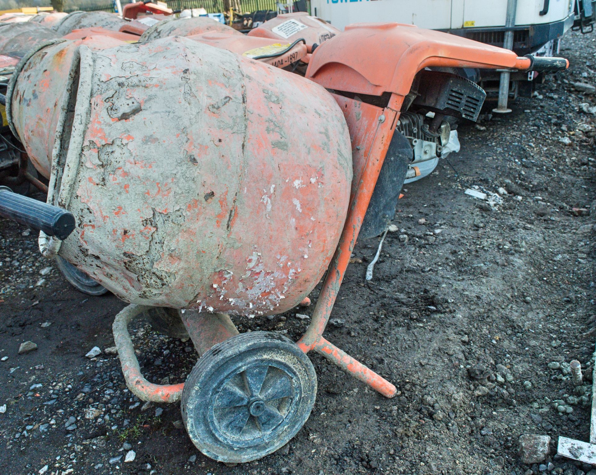 Belle 150 Minimix petrol driven cement mixer