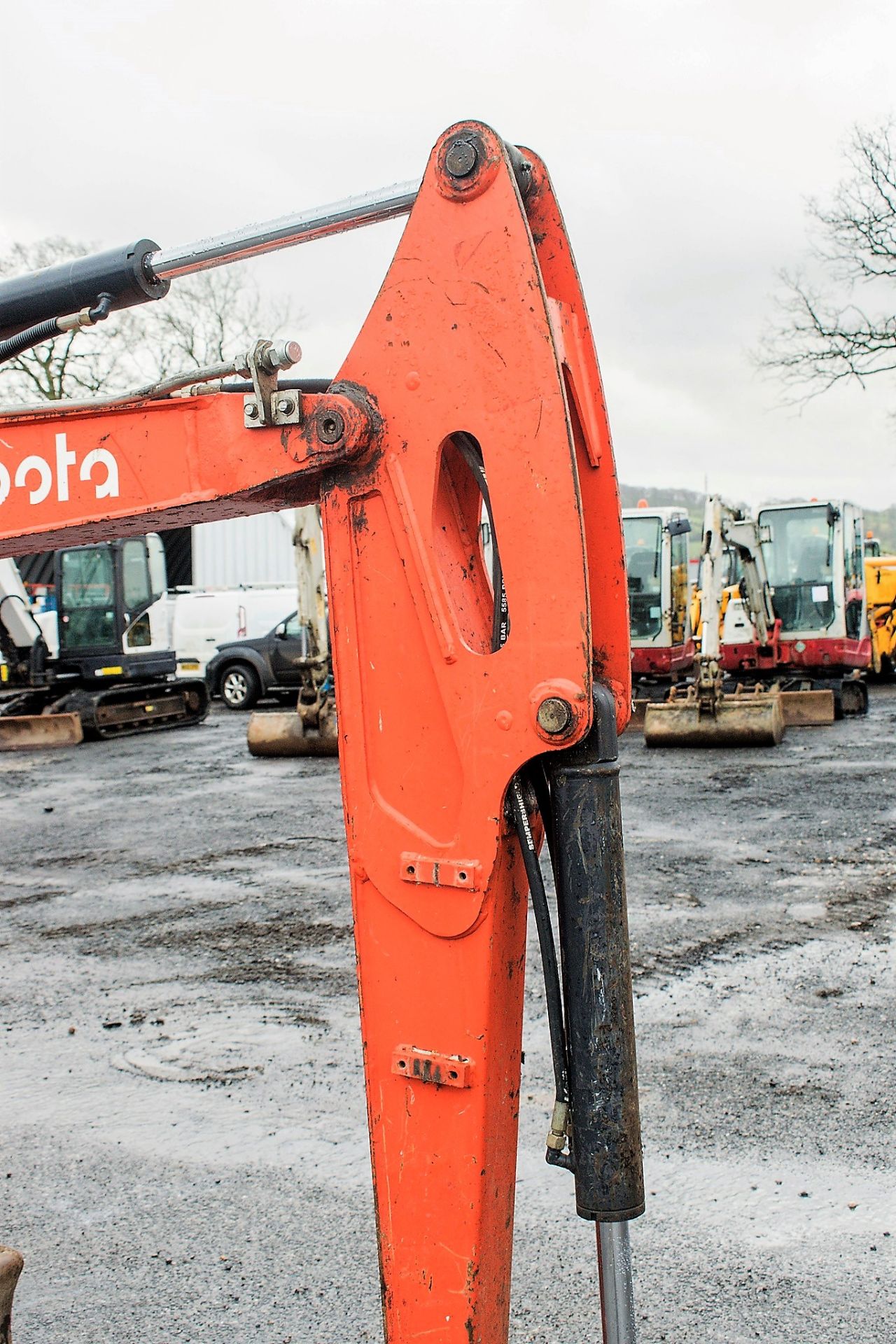 Kubota KX71-3 2.8 tonne rubber tracked mini excavator Year: 2013 S/N: 78542 Recorded Hours: 3068 - Image 14 of 22