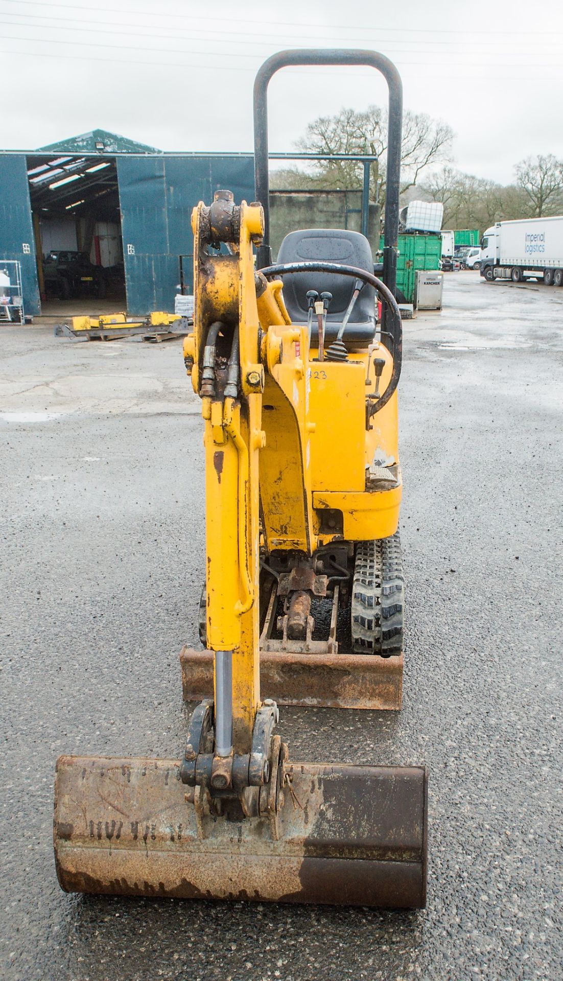 JCB 8008 0.8 tonne rubber tracked micro excavator Year: 2003 S/N: E01006000 Recorded Hours: 1186 - Image 5 of 21