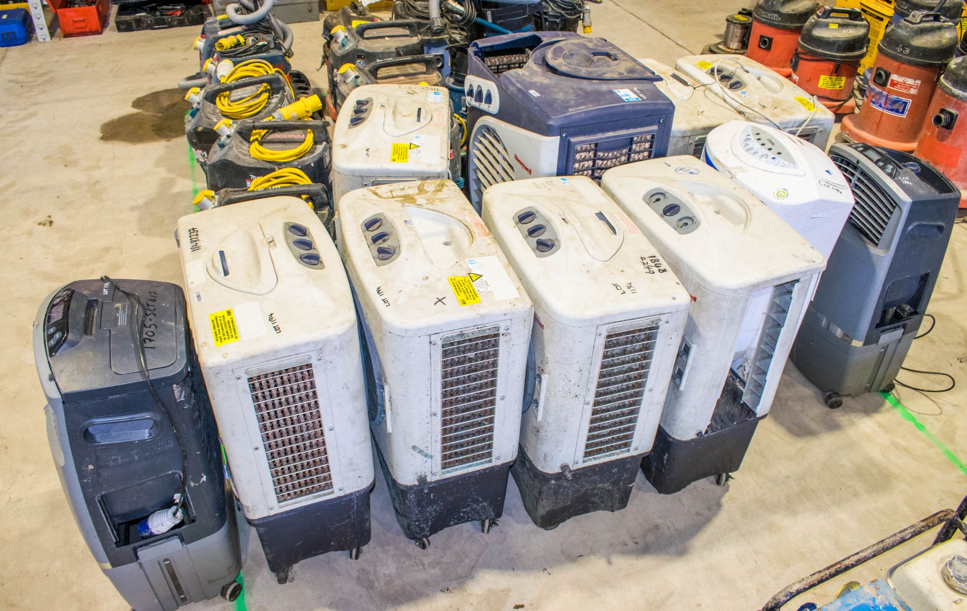 11 - various air conditioning units as photographed