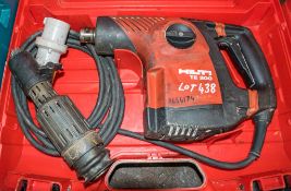 Hilti TE 300 110v scabbler c/w carry case A656174