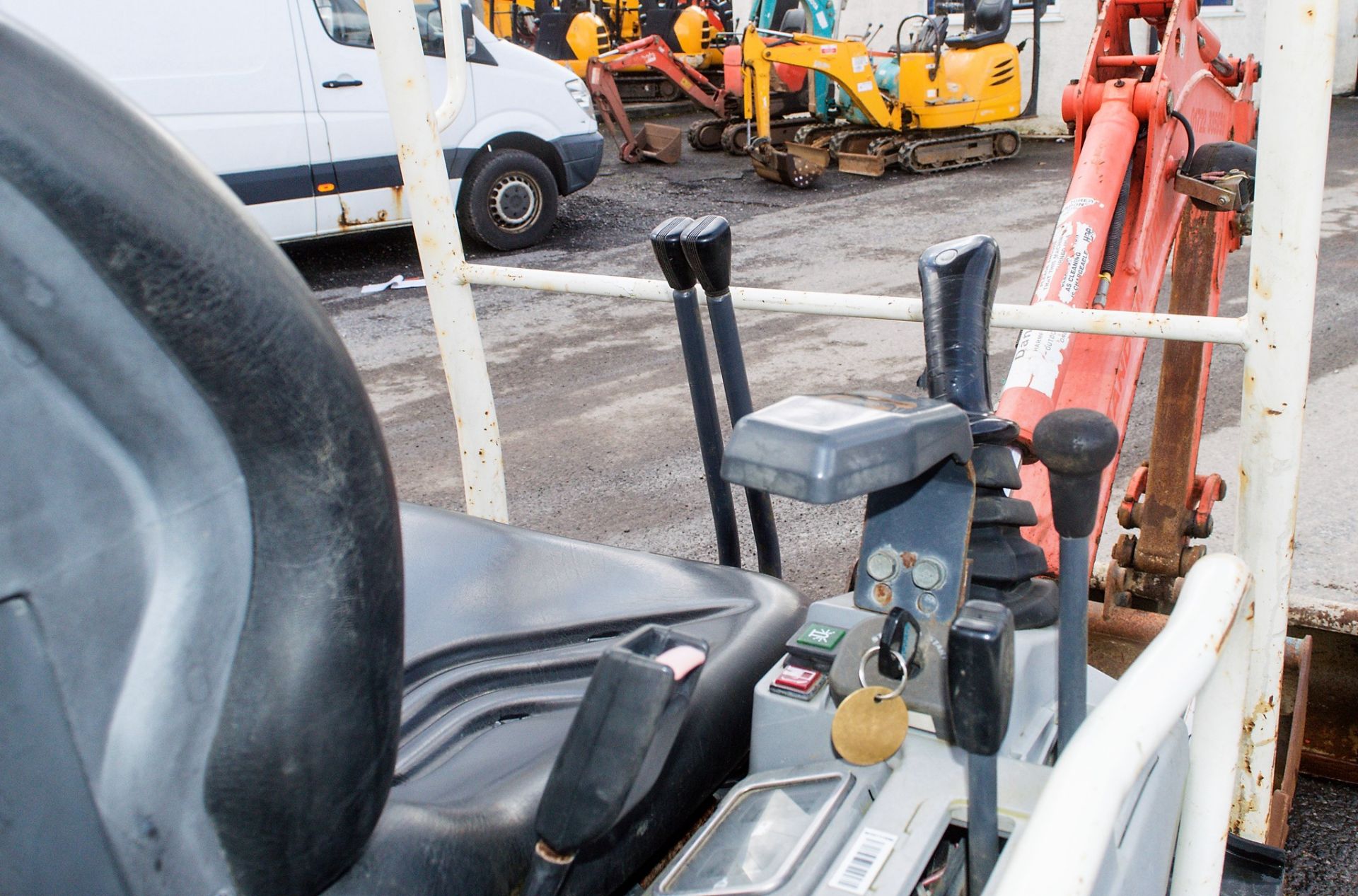 Kubota KX36-3 1.5 tonne rubber tracked mini excavator Year: 2007 S/N: Z0765727 Recorded Hours: - Image 19 of 21