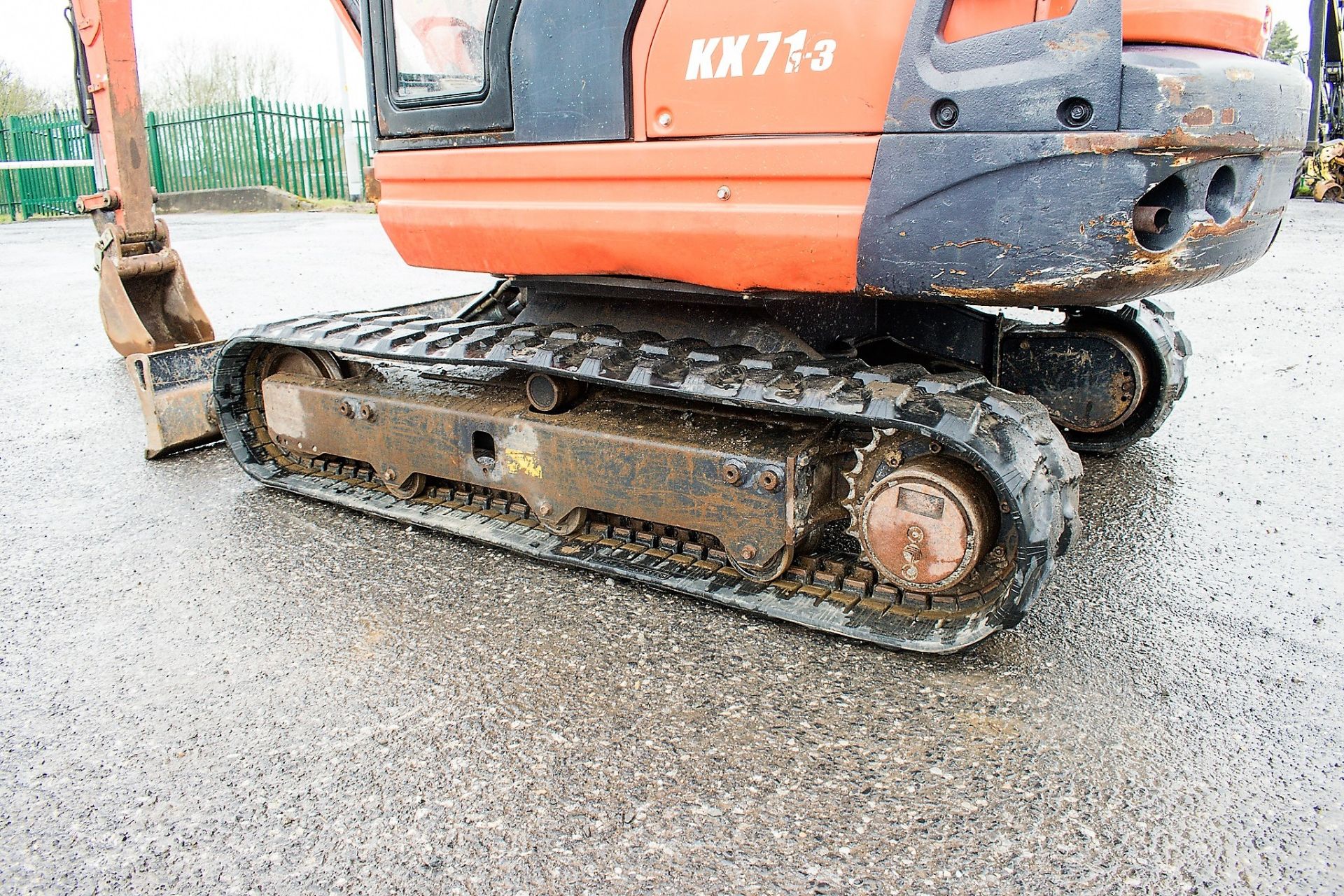 Kubota KX71-3 2.8 tonne rubber tracked mini excavator Year: 2013 S/N: 78542 Recorded Hours: 3068 - Image 10 of 22