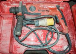 Hilti TE 36 110v SDS hammer drill c/w carry case A750175