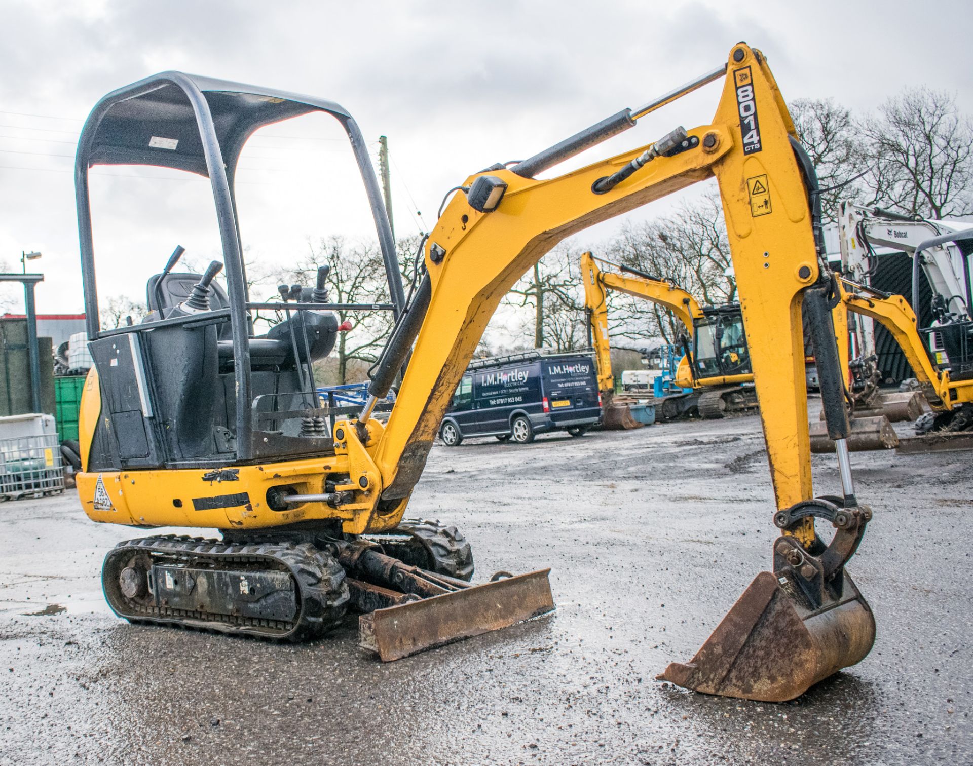 JCB 8014 1.5 tonne rubber tracked mini excavator  Year: 2016 S/N: 75425 Recorded hours: 561 LH20007 - Image 2 of 20