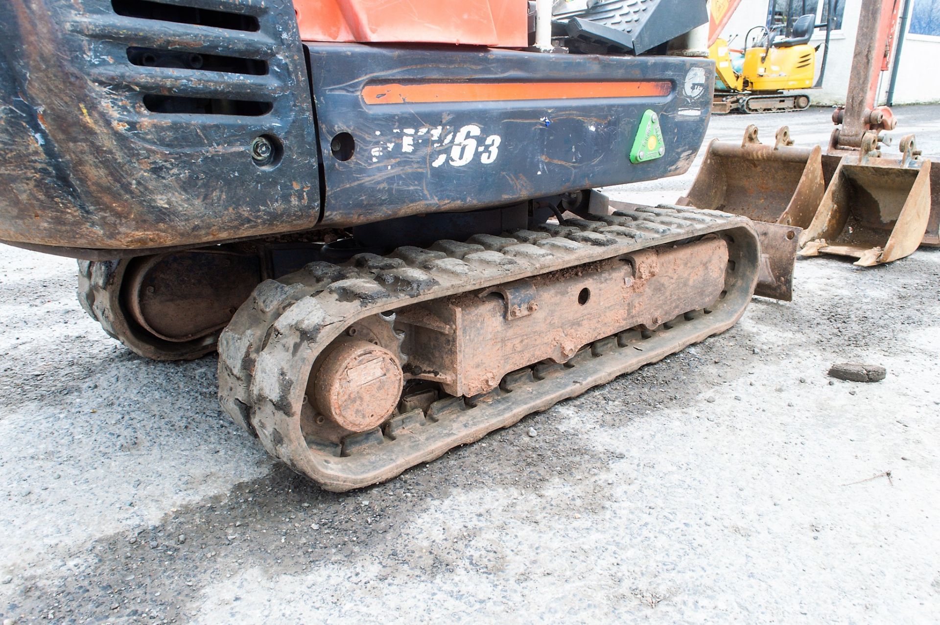 Kubota KX36-3 1.5 tonne rubber tracked mini excavator Year: 2004 S/N: 2Z055715 Recorded Hours: - Image 9 of 21