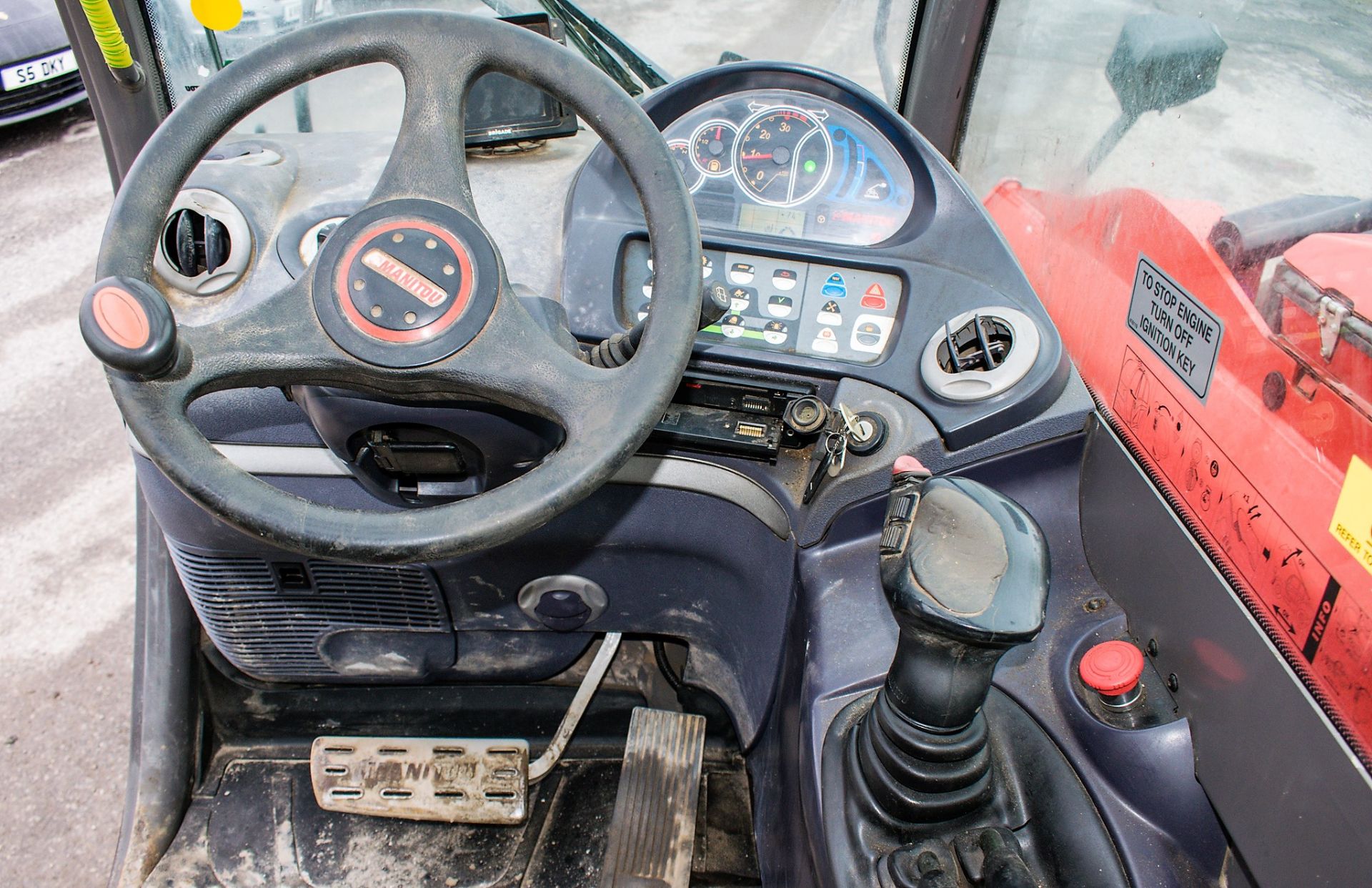 Manitou MT1840 18 metre telescopic handler Year: 2014 S/N: 942628 Recorded Hours: 4160 c/w sway - Image 19 of 22