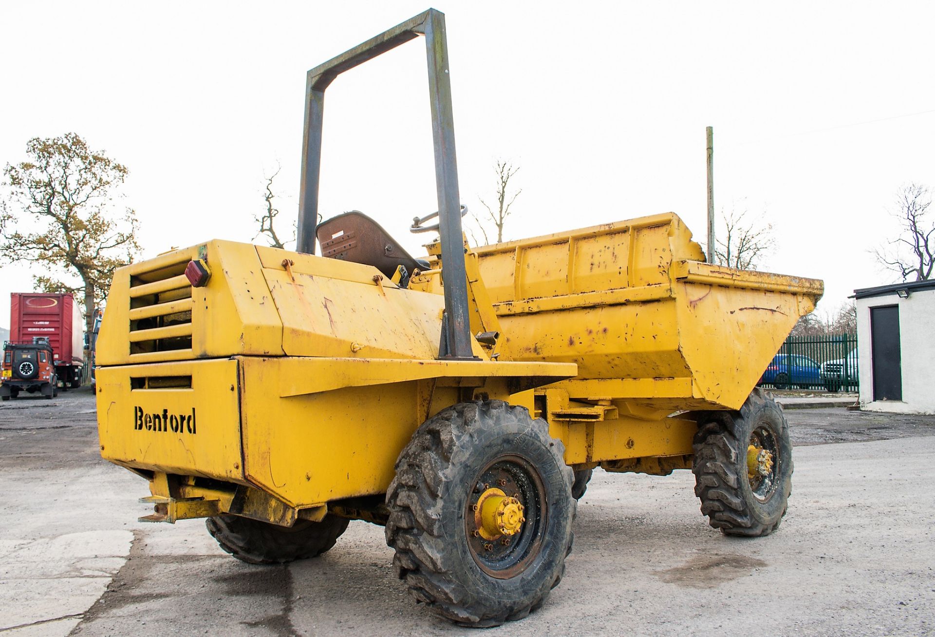 Benford Terex 5 tonne straight skip dumper S/N: A446 Recorded Hours: Not displayed (Clock blank) - Image 4 of 16