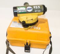 Topcon AT-G6 level c/w carry case