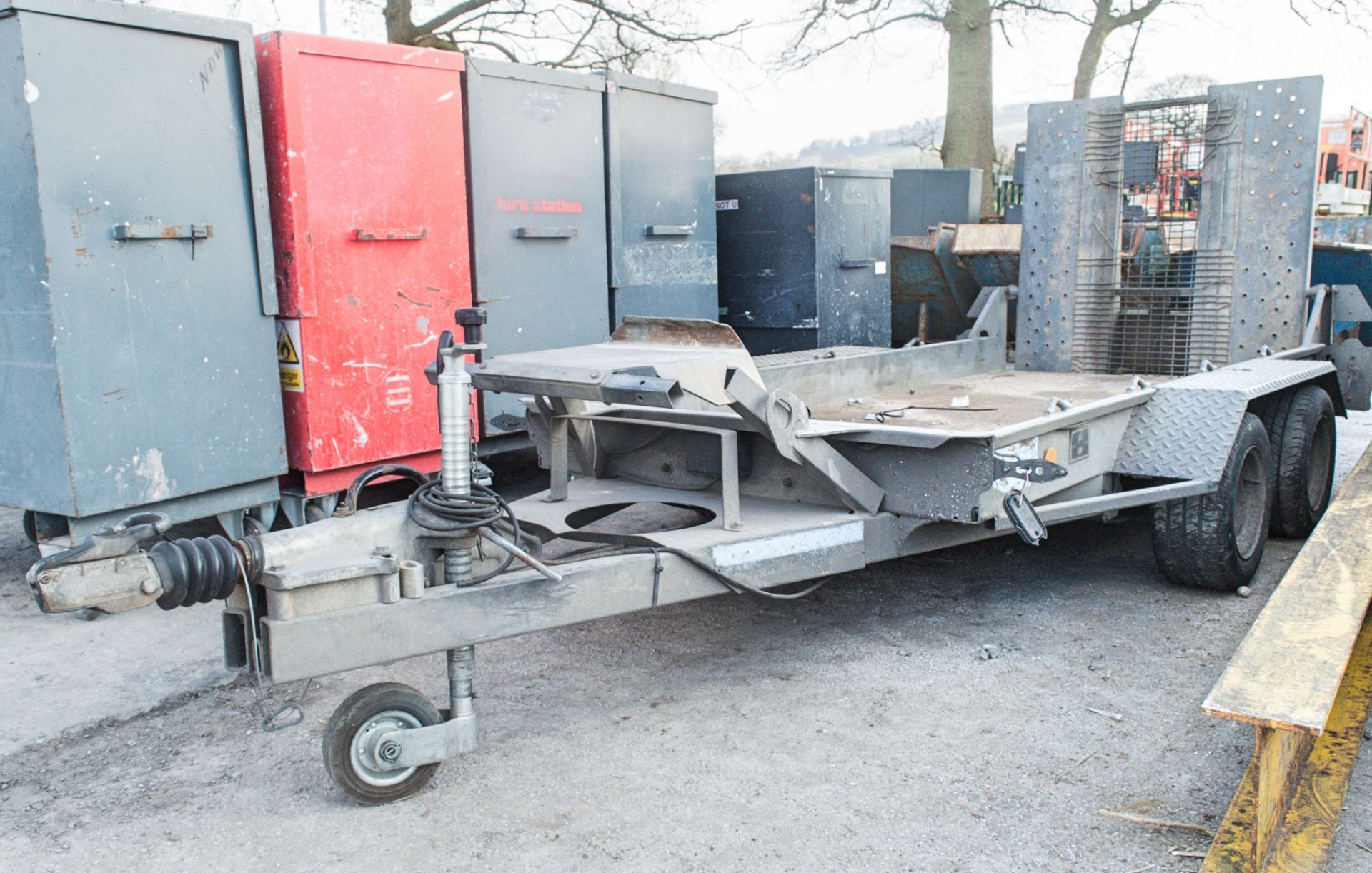 Ifor Williams GH94 9 ft x 4 ft tandem axle plant trailer 22130183